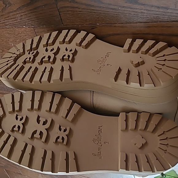 NEW Sam Edelman Women's Tan Chelsea Boots Size 9 leather upper - Picture 8 of 16